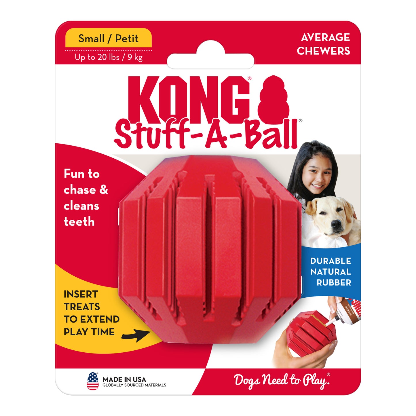 KONG Stuff-A-Ball Small
