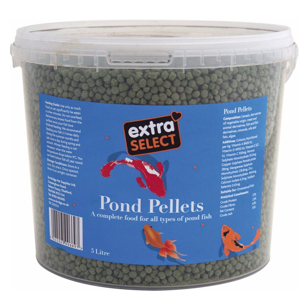 Extra Select Pond Pellets 5Ltr