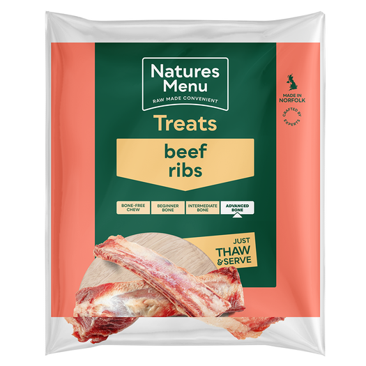Natures Menu Raw Chew - Beef Ribs