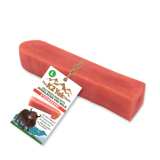 K2 Yak Chews Strawberry - Large