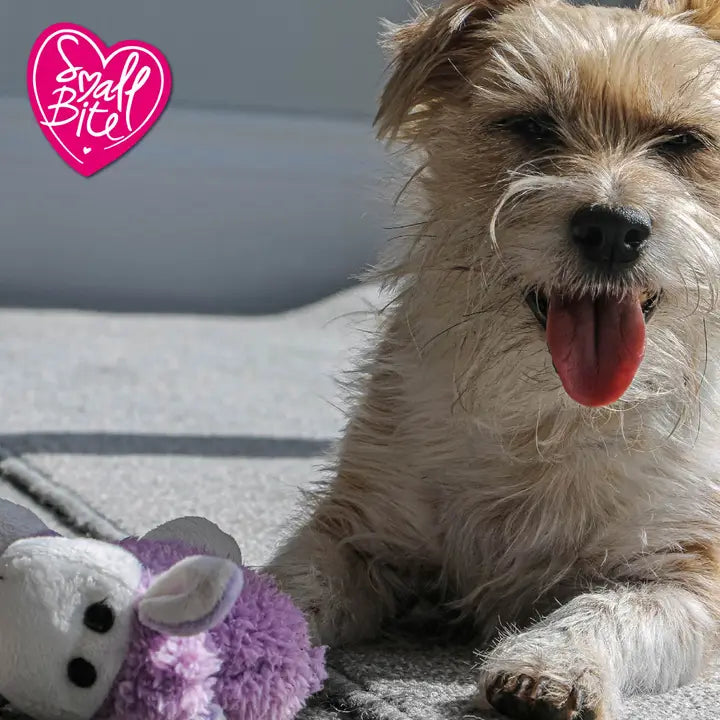 Small Bite Plush Lamb Lilac