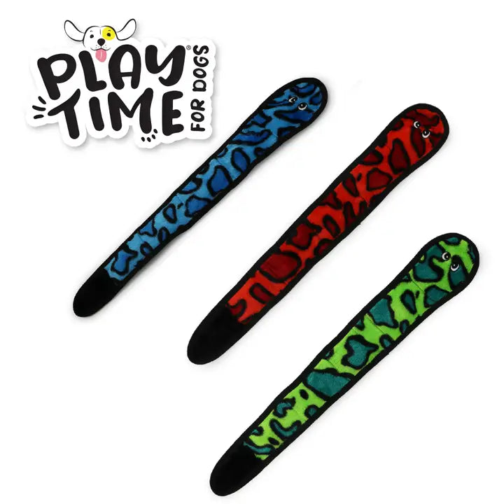 Ancol Playtime No Stuff Squeaky Snake