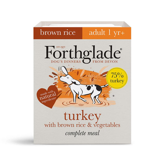 Forthglade Adult Turkey Rice Veg 395g