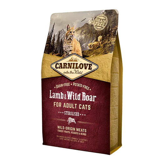 Carnilove Cat Lamb & Wild Boar