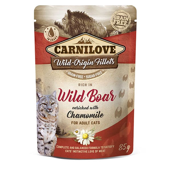 Carnilove Cat Wild Boar & Camomile 85g