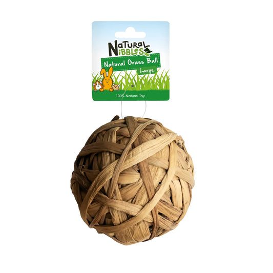 Natural Nibbles Large Natural Grass Ball