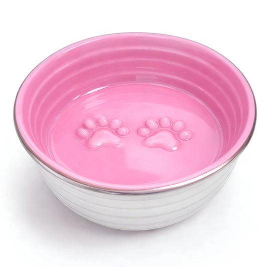 The Buffalo Co. Poppy Collection Bowl Pink