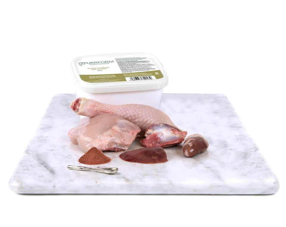 Purrform Chicken With Ground Bone 450g Tub