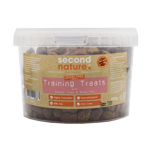 Second Nature Grain Free Training Treats - 3 Fish