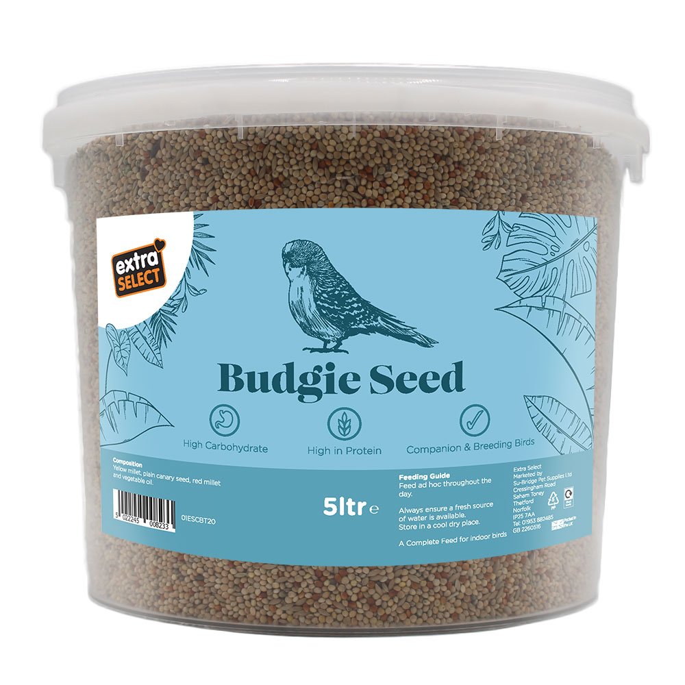Extra Select Budgie Seed Bucket 5L
