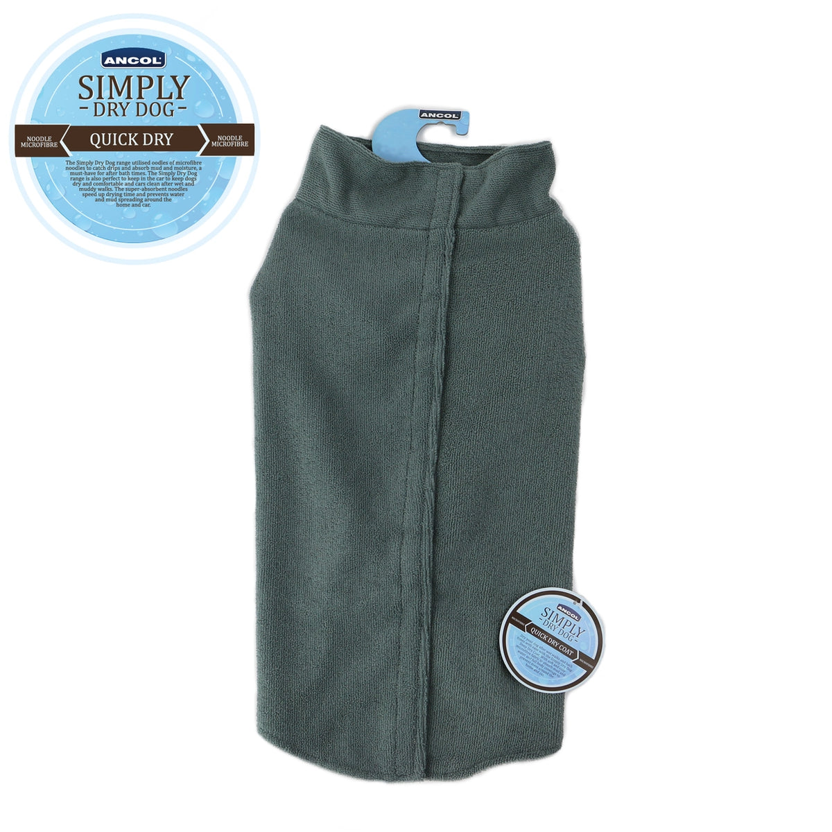 Ancol Simply Dry Deep Drying Coat
