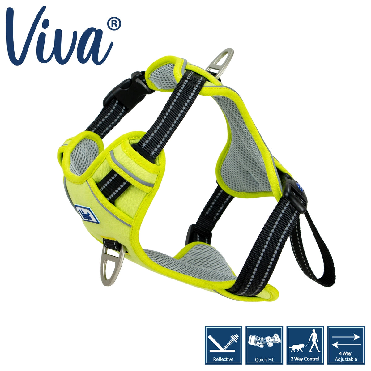 Ancol Exercise & Travel Harness Lime