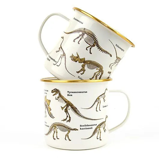 Dinosaurum Enamel Mug