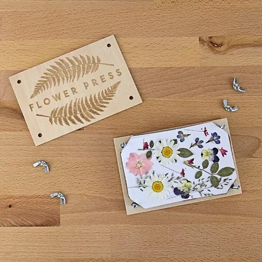 DIY Flower Press Kit