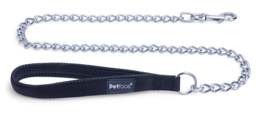Petface Padded Nylon Chain Lead - Medium