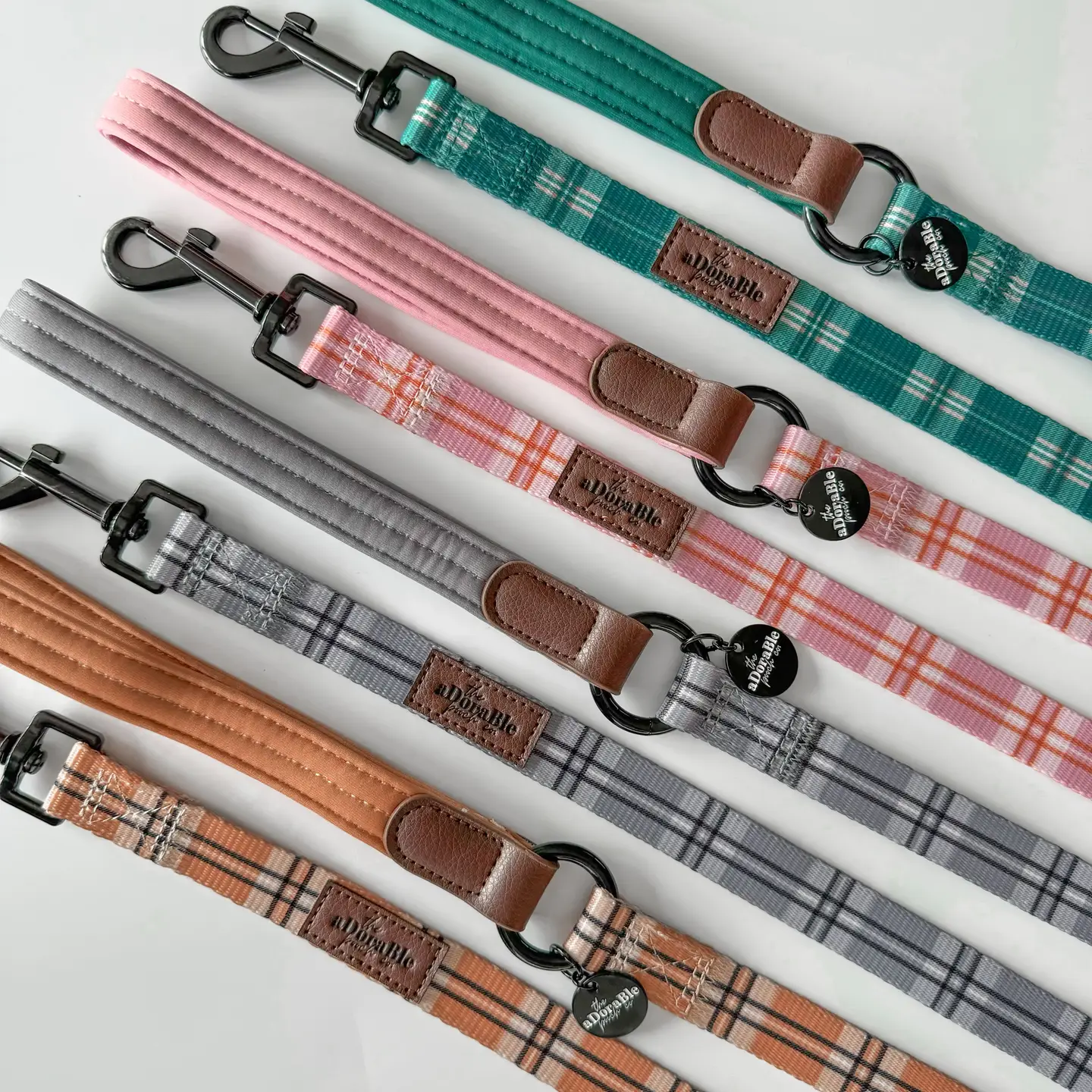 The aDoraBle Pooch Co. Heritage Lead - Butterscotch Biscuit