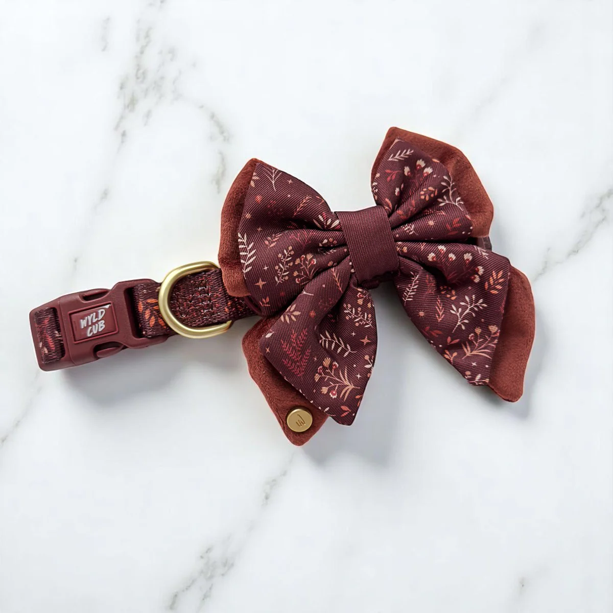Wyld Cub Chiswick Butterfly Bow - Chestnut