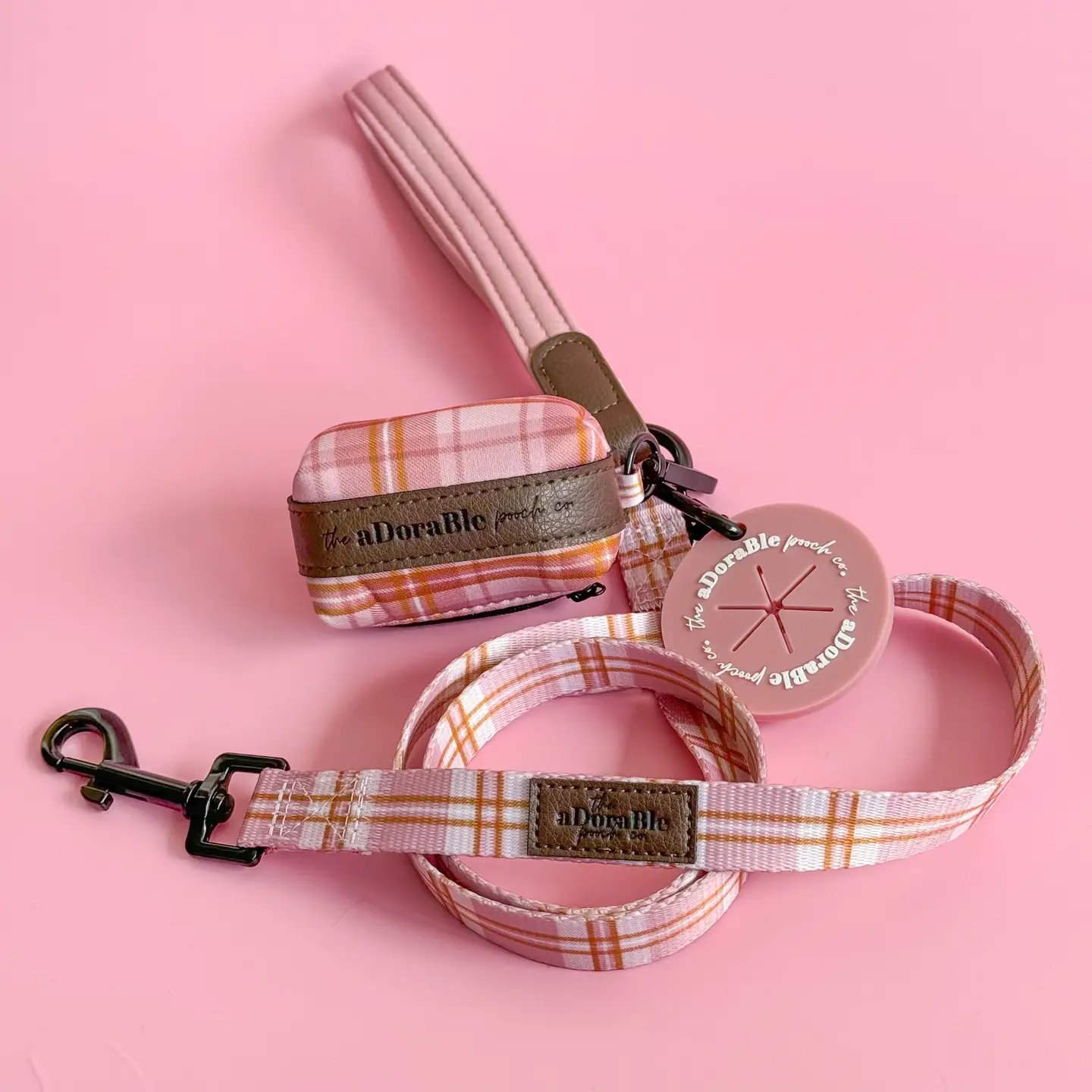 The aDoraBle Pooch Co. Heritage Lead - Strawberry Cottage