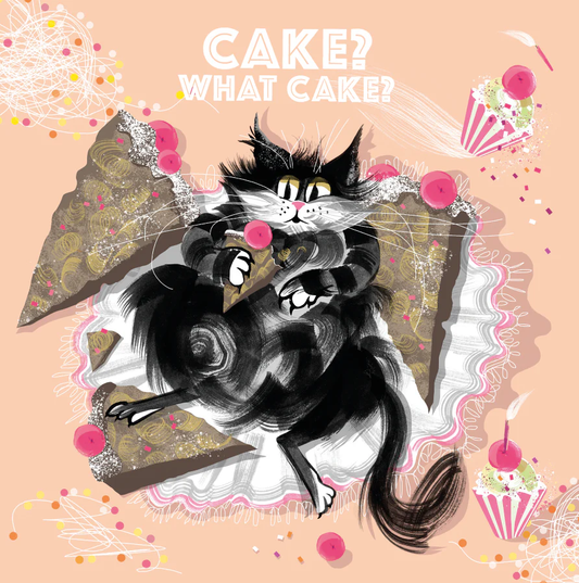 Lydia London - Cake? What Cake? Card