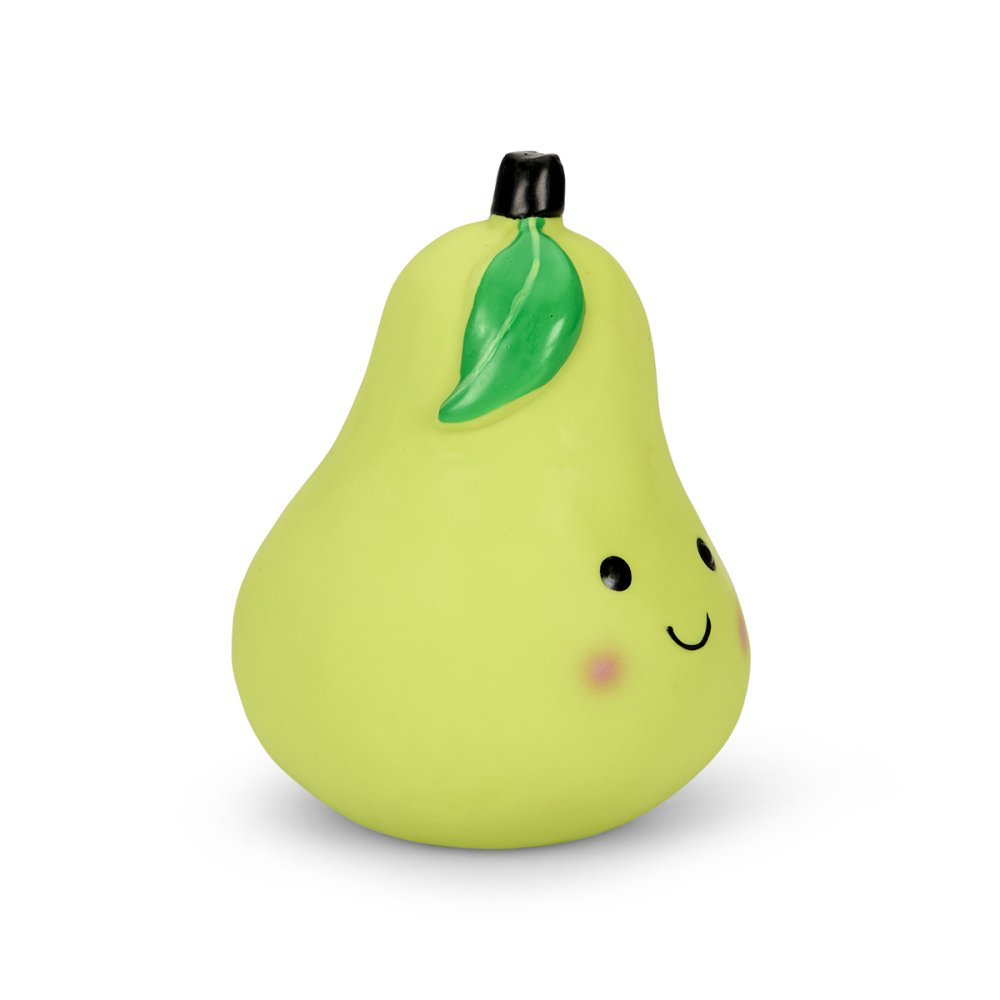 Foodie Faces Latex Pear Toy - Large