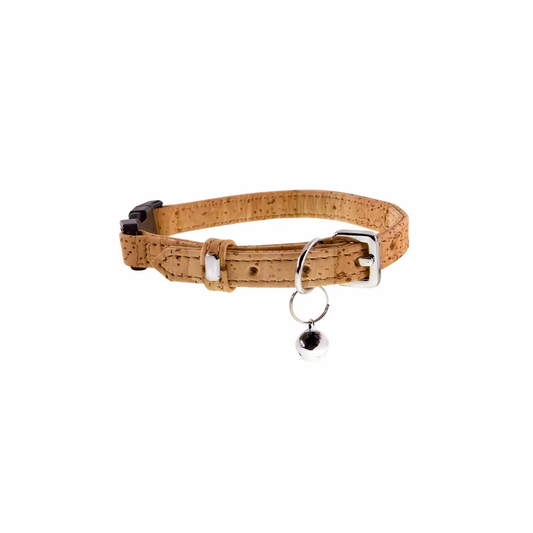 Mimis Cork Cat Collar - Natural