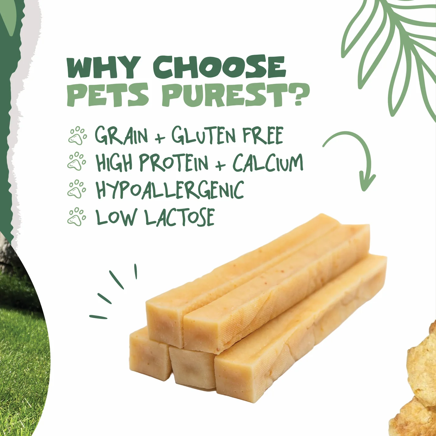 Pets Purest Himalayan Yak Chews Small - 5pk