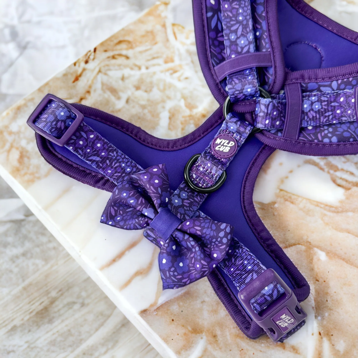 Wyld Cub Notting Hill Dickie Bow Tie - Blackberry