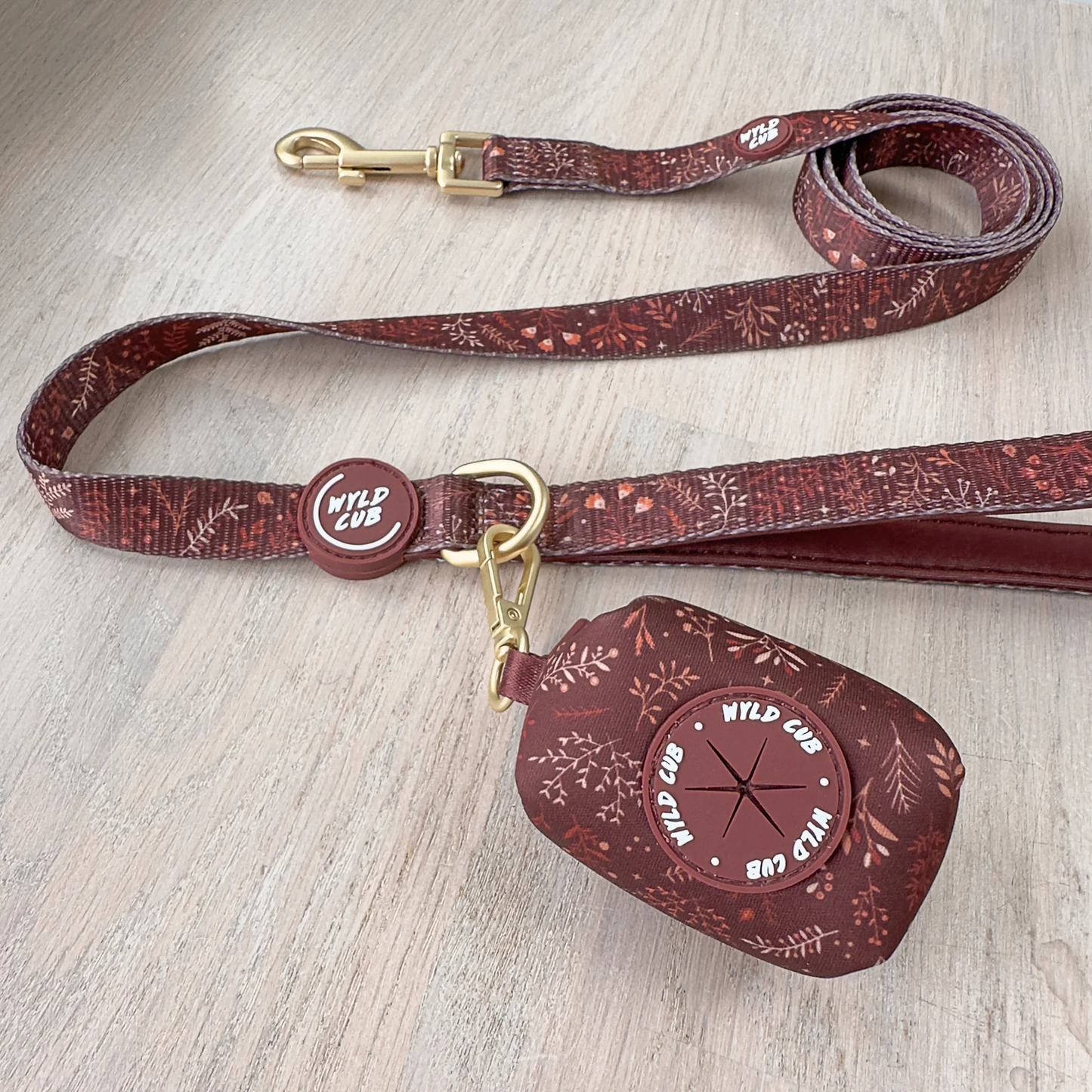 Wyld Cub Chiswick Lead 5ft - Chestnut