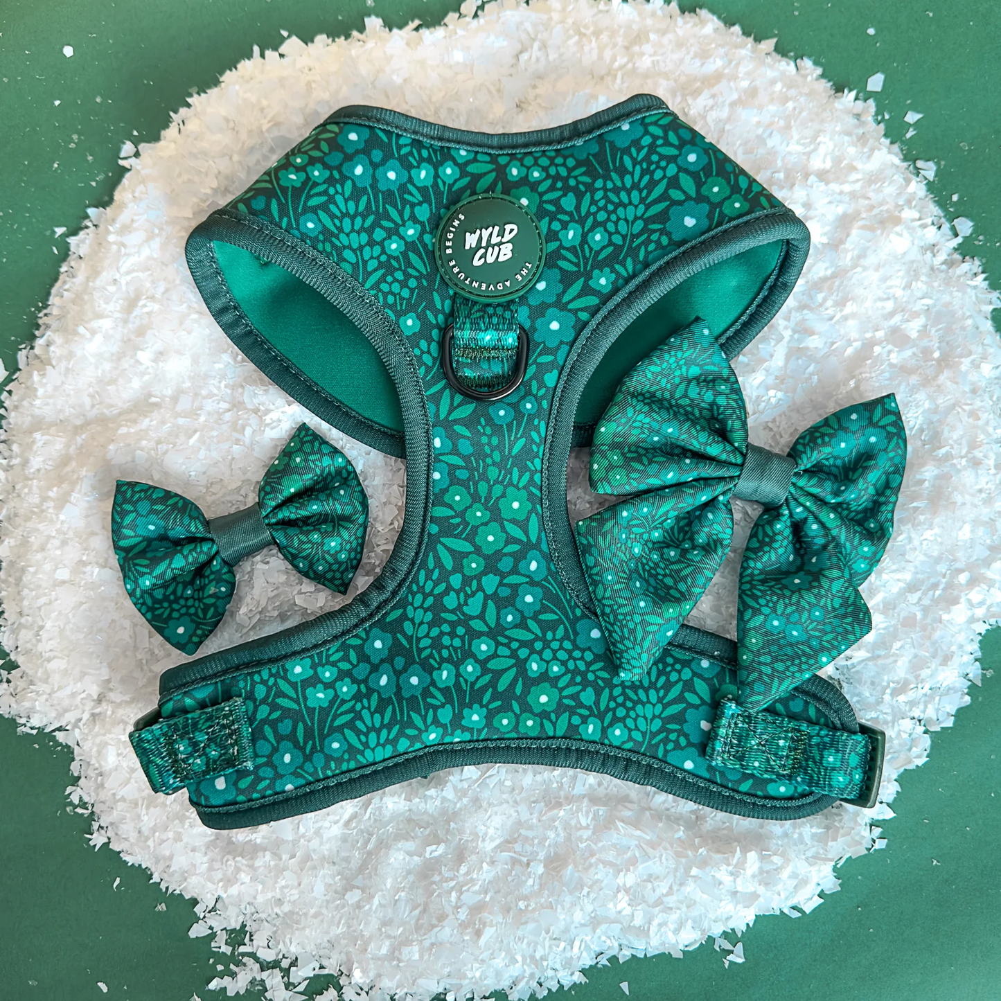 Wyld Cub Notting Hill Dickie Bow Tie - Gooseberry