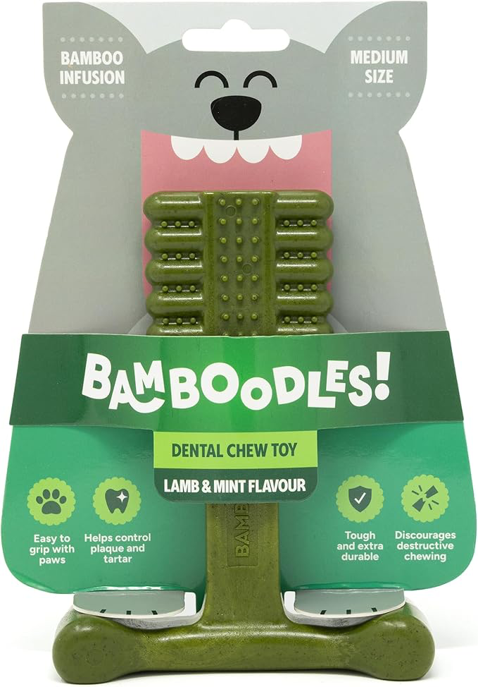 Bamboodles Dental Chew Toy Lamb & Mint -