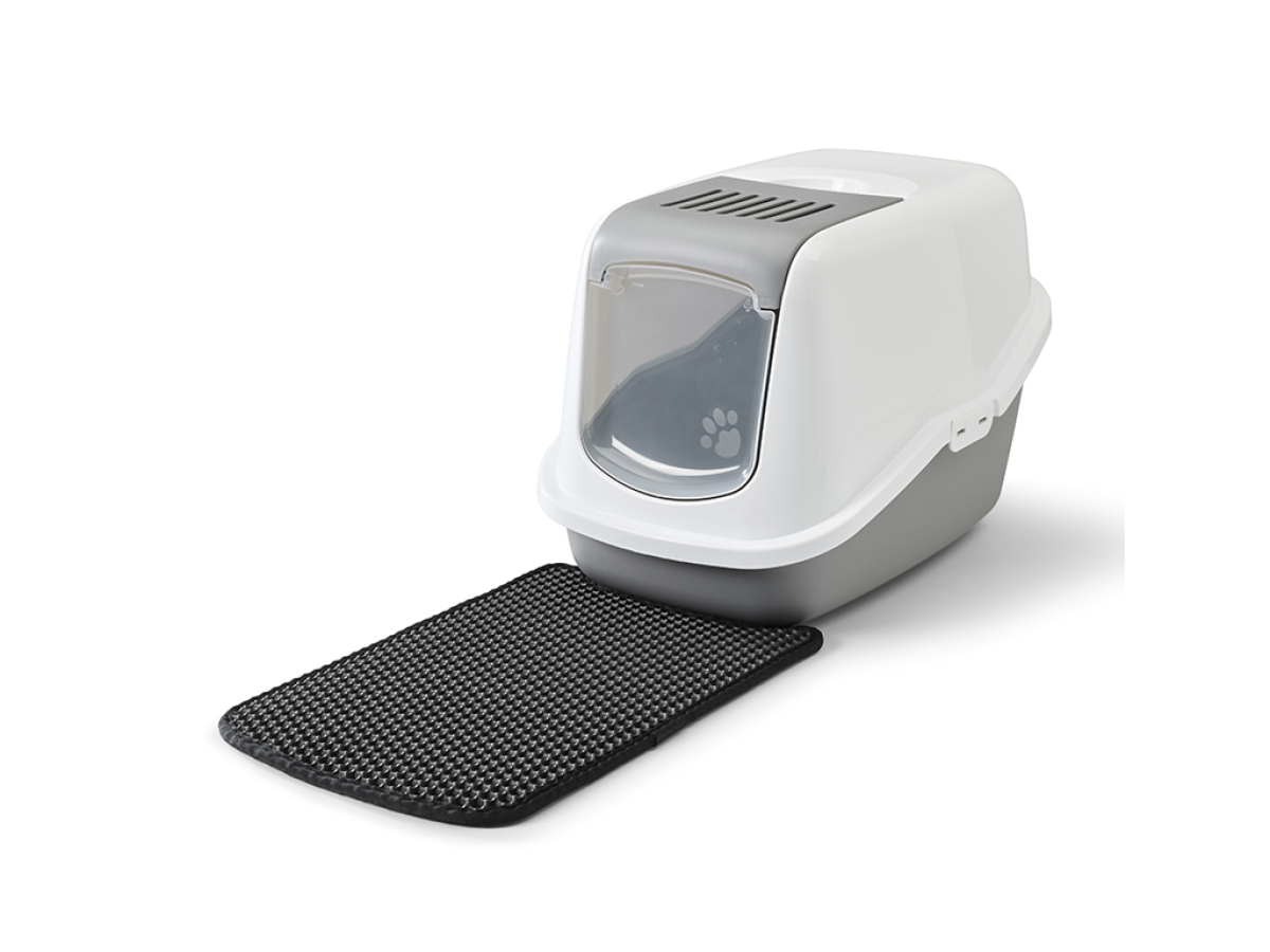Savic Nestor Cat Toilet Grey 56x39x38.5