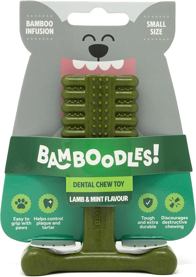 Bamboodles Dental Chew Toy Lamb & Mint -