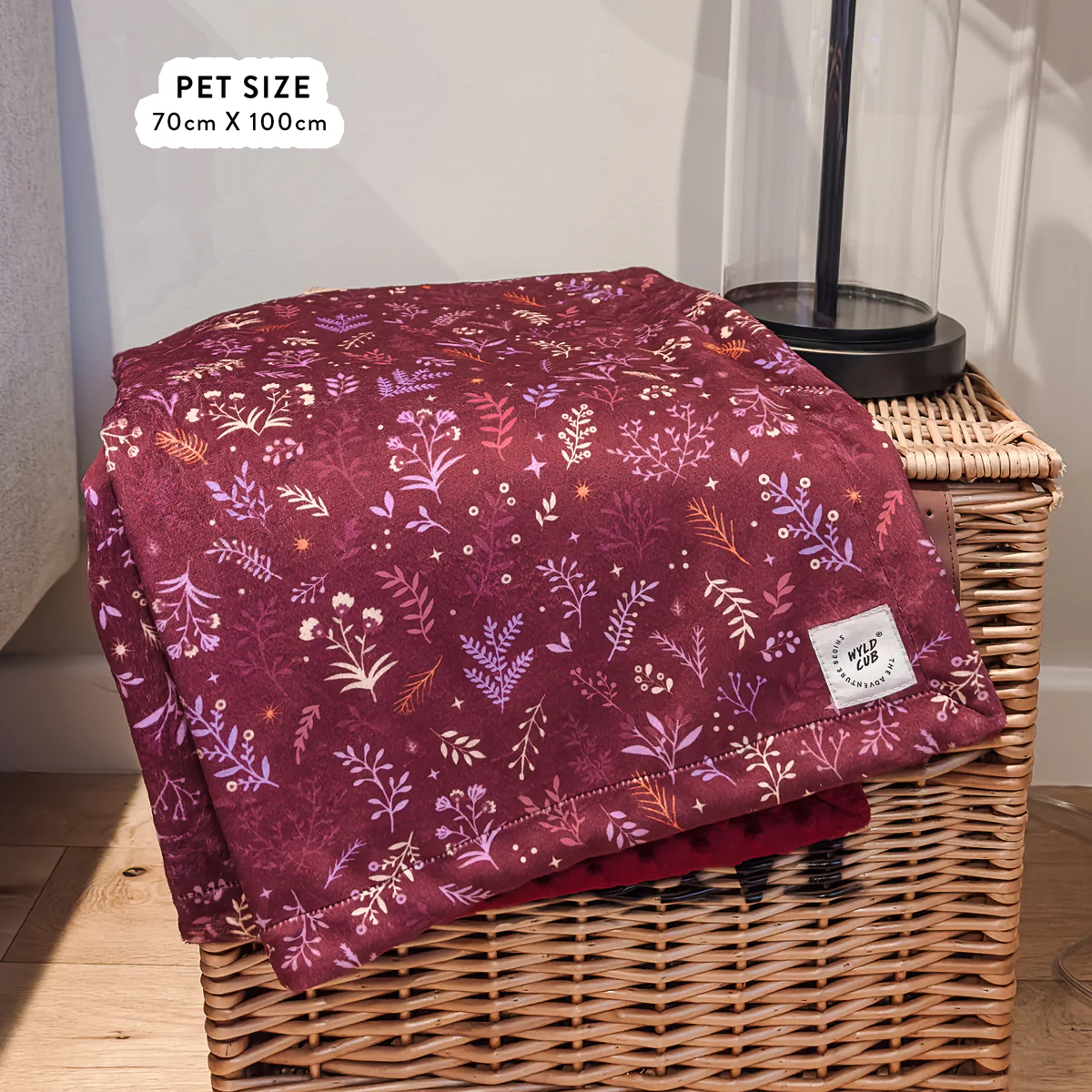 Wyld Cub Snuggle Pet Blanket - Chiswick Fig