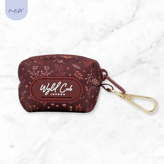 Wyld Cub Chiswick Poop Bag Holder - Chestnut