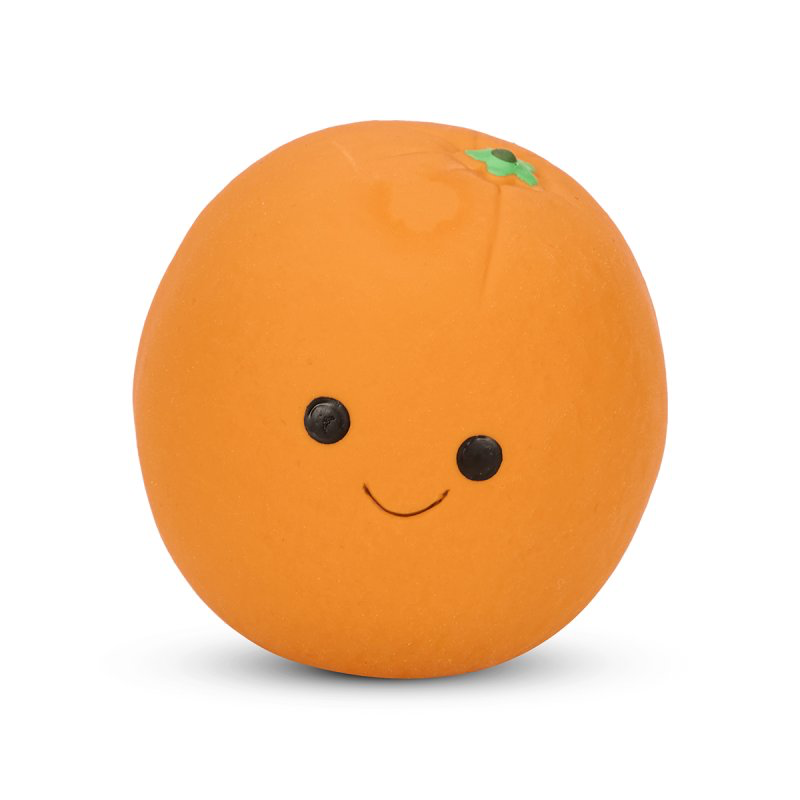Foodie Faces Latex Orange - Large
