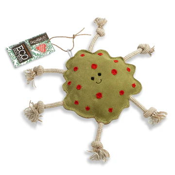 Green & Wild's Splodge Eco Dog Toy