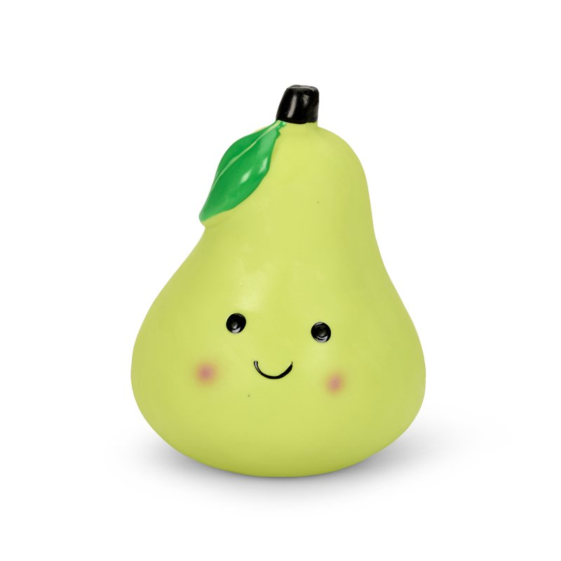 Foodie Faces Latex Pear Toy - Large