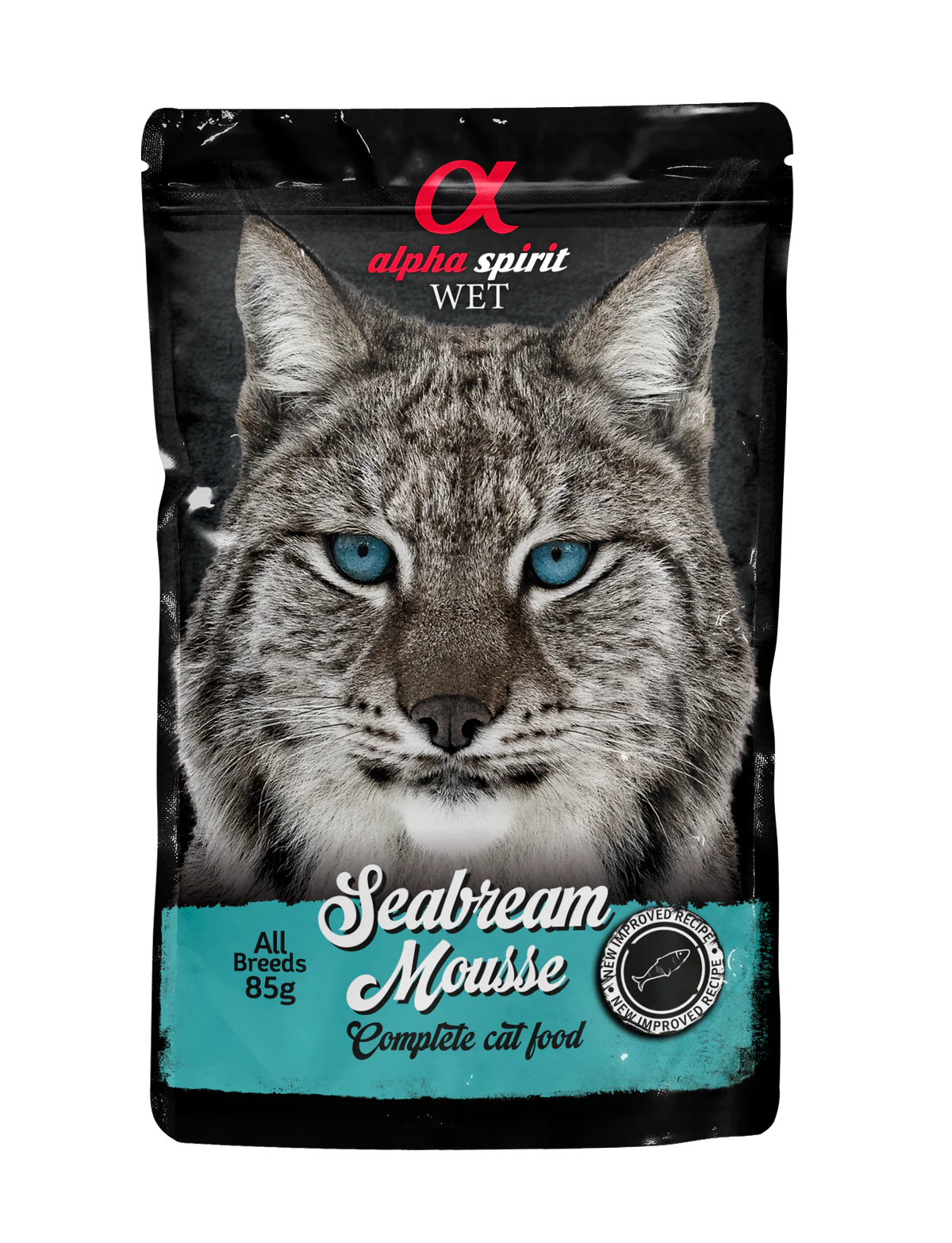 Alpha Spirit Cat Sea Bream Mousse 85g