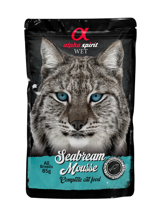 Alpha Spirit Cat Sea Bream Mousse 85g