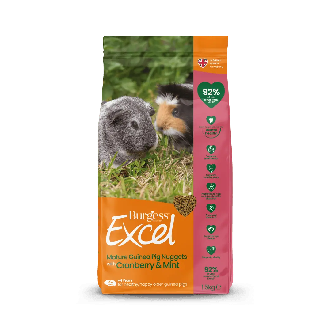 Burgess Excel Mature Guinea Pig 1.5kg