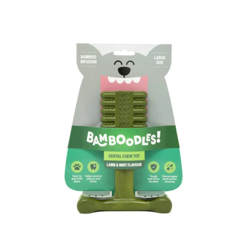 Bamboodles Dental Chew Toy Lamb & Mint -