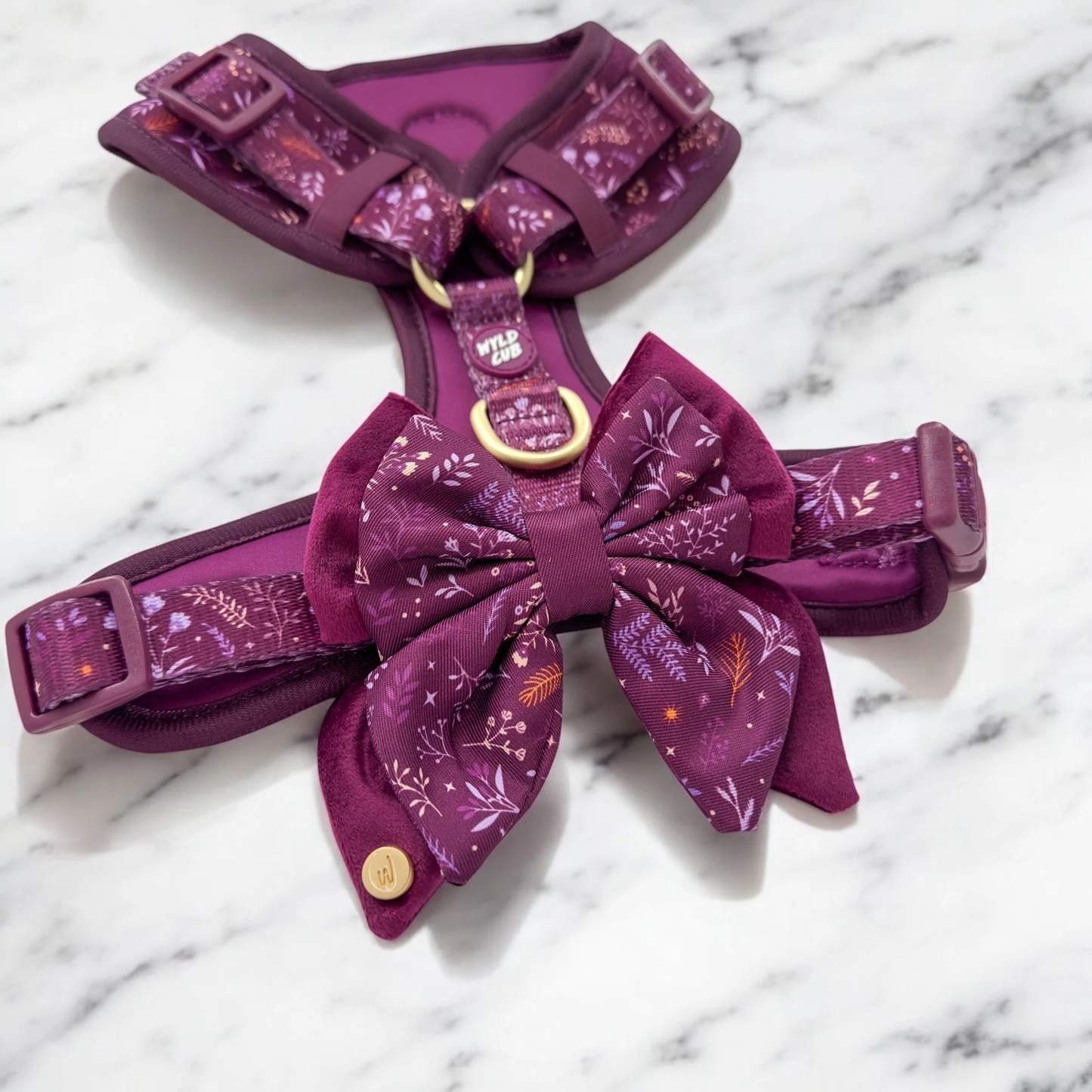 Wyld Cub Chiswick Butterfly Bow - Fig