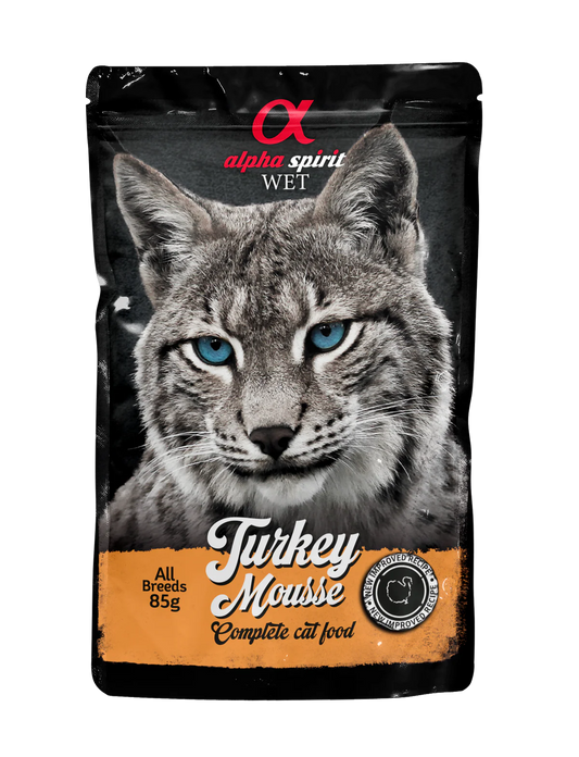 Alpha Spirit Cat Turkey Mousse 85g