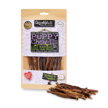 Green & Wild's Puppy Chew-Its 80g