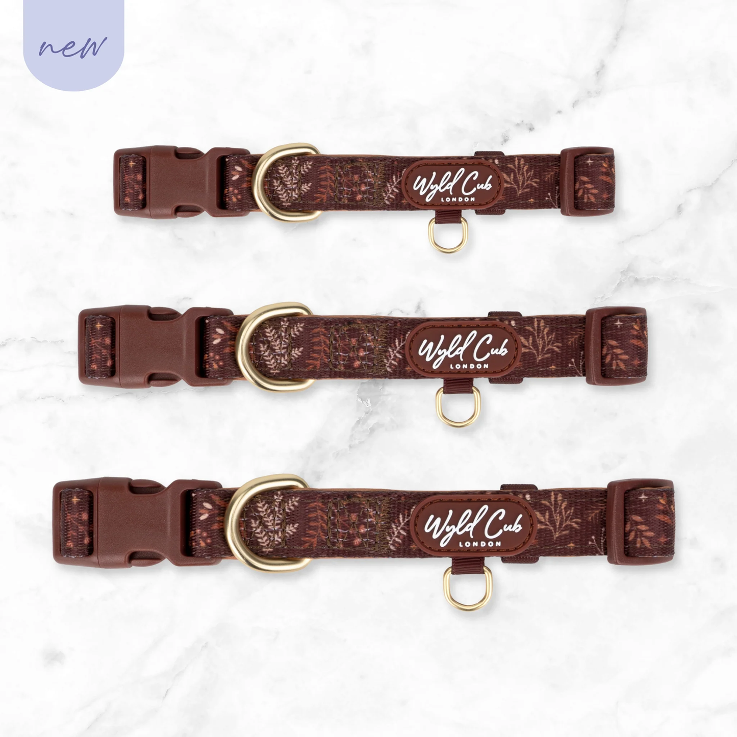 Wyld Cub Chiswick Collar - Chestnut