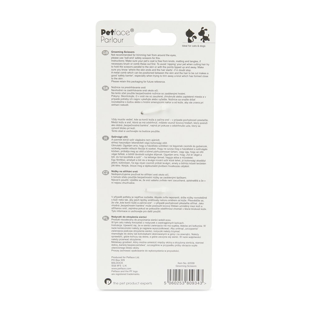 Petface Parlour Grooming Scissors