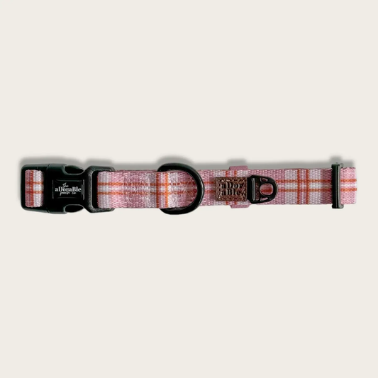 The aDoraBle Pooch Co. Collar Strawberry Cottage -