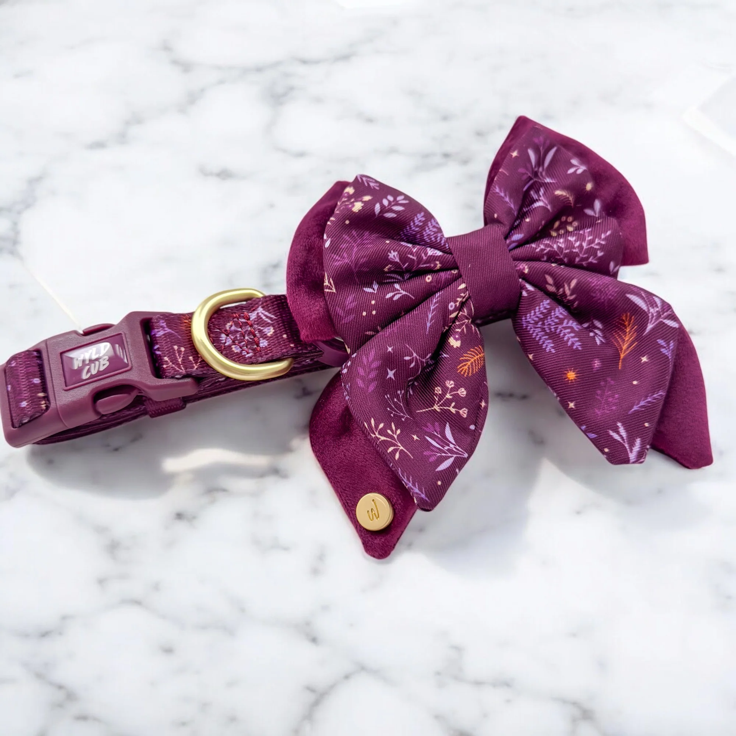 Wyld Cub Chiswick Butterfly Bow - Fig