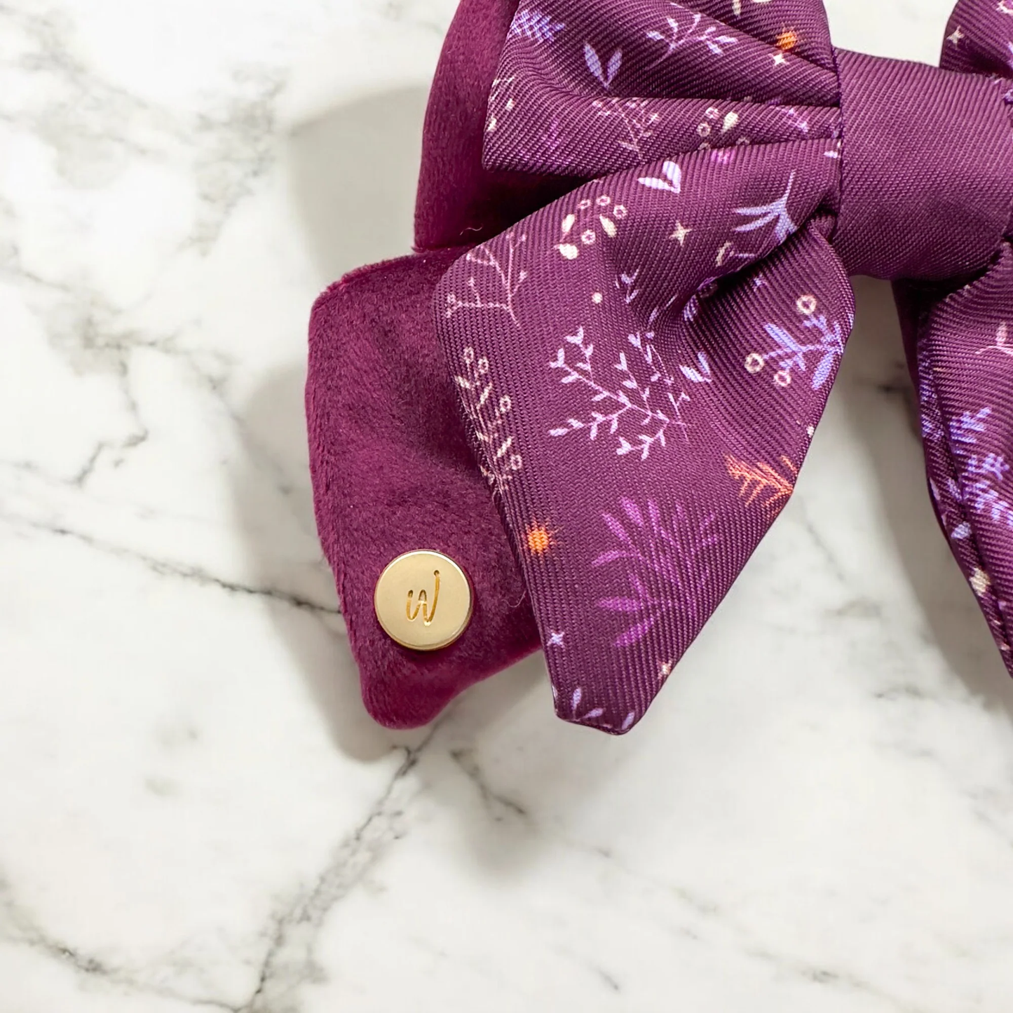 Wyld Cub Chiswick Butterfly Bow - Fig