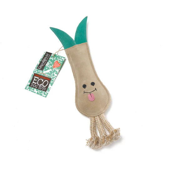 Green & Wild's Lenny The Leek Eco Toy